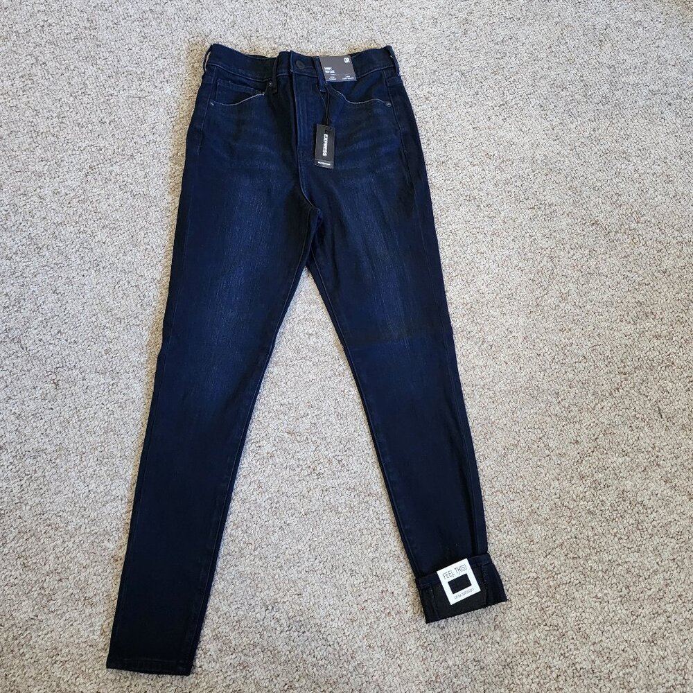 NWT Express Women's Skinny High Rise Jeans Size 0R